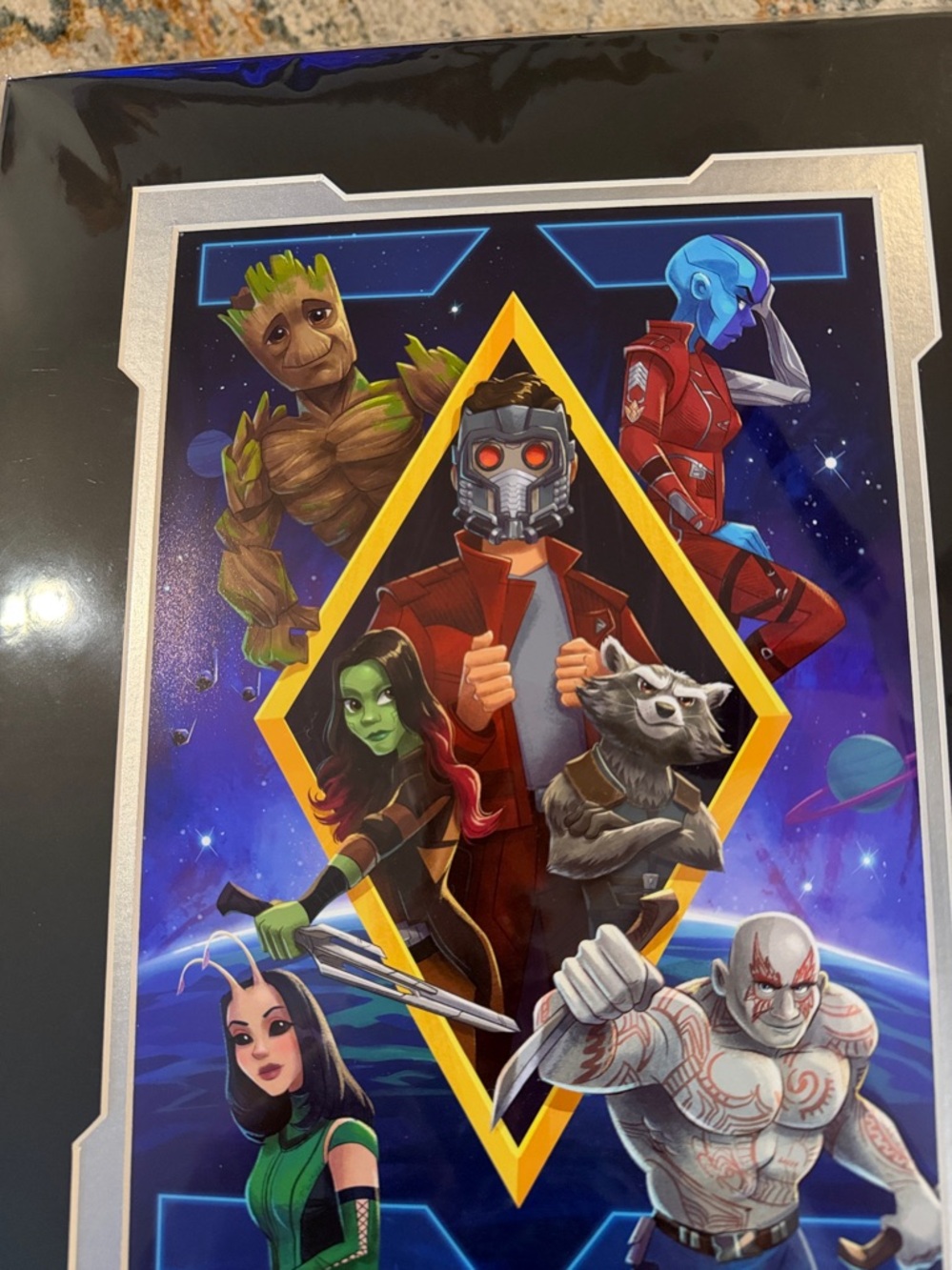 DisneyGuardians of the Galaxy Art Print - from 2026 Disney Art Festival - Picture 3 of 8